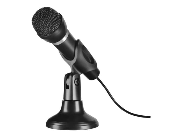 SPEEDLINK SL-8703-BK CAPO Desk & Hand Microphone - Mikrofon - svart
