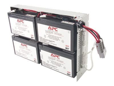 APC Replacement Battery Cartridge #23 - UPS-batteri - blysyre - svart - for P/N: SUA1000R2ICH, SUA1000RM2UTW, SUA1000RMI2U(P), SUA1000RMI2U-3XW, SU...