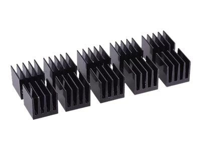Alphacool - Varmesenke for videokortminne - aluminium - svart (en pakke 10)
