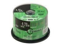 Intenso - 50 x DVD-R (G) - 4,7 GB (120min) 16x - kela - kela