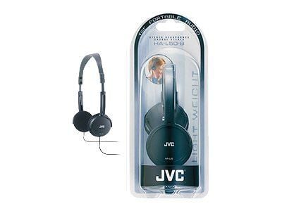 JVC HA-L50-B, Kuulokkeet, Pääpanta, Musiikki, Musta, 1,5 m, Langallinen JVC HA-L50-B, Kuulokkeet, Pääpanta, Musiikki, Musta, 1,5 m, Langallinen