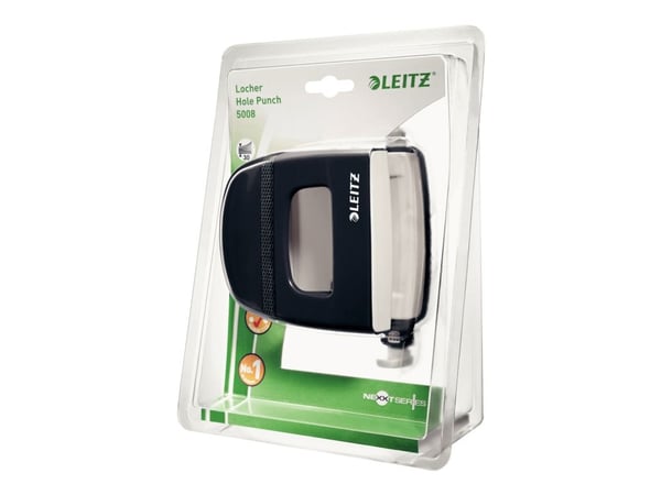 Leitz NeXXt - Hulemaskin - 30 ark / 3 mm - metall - sort