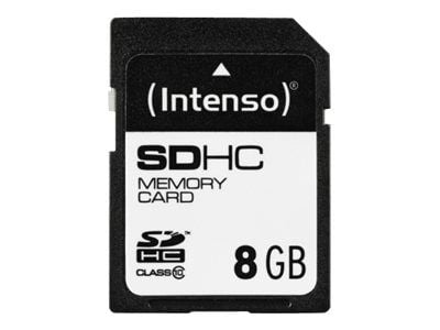 Intenso Class 10 - Flash-minneskort - 8 GB - Class 10 - SDHC