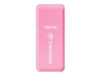 Transcend RDF5 - Kortleser (microSD, SDHC, microSDHC, SDXC, microSDXC, SDHC UHS-I, SDXC UHS-I, microSDHC UHS-I, microSDXC UHS-I) - USB 3.0