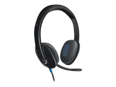 Logitech USB Headset H540 - Headset - på örat - kabelansluten - USB