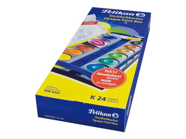 Pelikan 735 K/24 - Maling - assorterte farger - opak