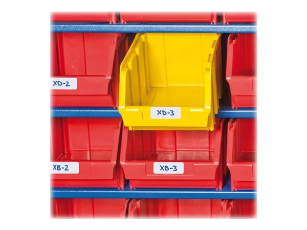 HERMA - Permanet adhesiv - hvit - 13 x 50 mm 672 etikett(er) (32 ark x 21) merkelapper