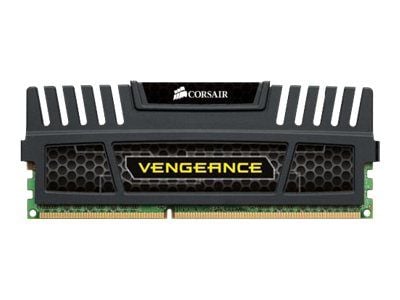 CORSAIR Vengeance - DDR3 - modul - 8 GB - DIMM 240-pin - 1600 MHz / PC3-12800 - CL9 - 1.5 V - ikke-bufret - ikke-ECC CORSAIR Vengeance - DDR3 - modul - 8 GB - DIMM 240-pin - 1600 MHz / PC3-12800 - CL9 - 1.5 V - ikke-bufret - ikke-ECC