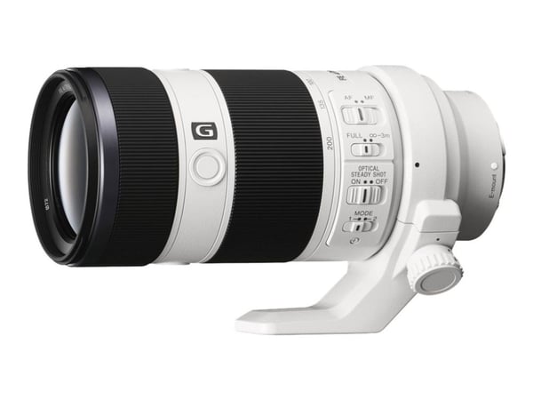 Sony SEL70200G - Telezoomobjektiv - 70 mm - 200 mm - f/4.0 G OSS - Sony E-mount - för Cinema Line; a VLOGCAM; a1; a1 II; a6700; a7 IV; a7 V; a7C; a...
