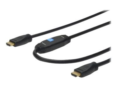 Digitus AK-330118-100-S, 10 m, HDMI-tyyppi A (vakio), HDMI-tyyppi A (vakio), 3840 x 2160 pikseliä, Musta