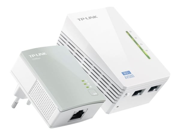 TP-Link TL-WPA4220 KIT, 600 Mbit/s, IEEE 802.11b, IEEE 802.11g, IEEE 802.11n, IEEE 802.3, IEEE 802.3u, Nopea Ethernet, 10,100 Mbit/s, Wi-Fi 4 (802....