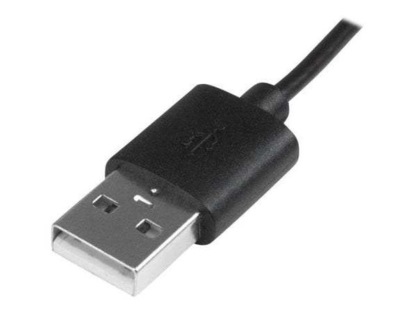 StarTech 1m / 3ft USB to Micro USB Cable with LED Charging Light - M/M USB to Micro USB Charging Cable - USB Charger Cable (USBAUBL1M) - USB-kabel ...