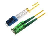 MicroConnect - Nettverkskabel - E2000/APC-enkeltmodus (hann) til LC/UPC-enkeltmodus (hann) - 3 m - 3 m - fiberoptisk - 9 / 125 micron