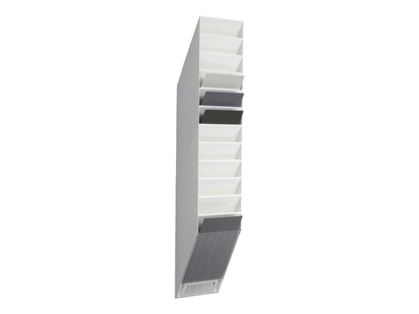 Durable FLEXIBOXX, 12 hyllyä, Valkoinen, A4, 240 mm, 135 mm, 1115 mm