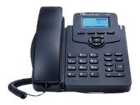 AudioCodes 405 IP Phone - VoIP-telefon - treveis anropskapasitet - SIP, SDP - 2 linjer - svart