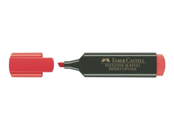 FABER-CASTELL korostuskynä Textliner 48 punainen