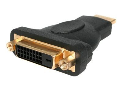 Startech HDMI Male to DVI Female - HDMI to DVI-D Adapter - Bi-Directional - DVI to HDMI (HDMIDVIMF) - Video adapter - dobbeltlenke - HDMI hann til ...