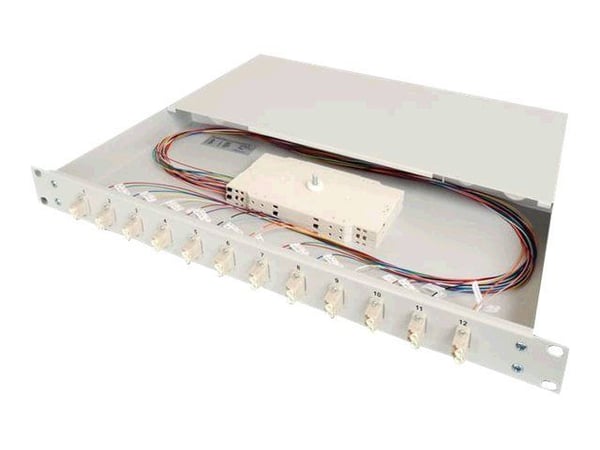 DIGITUS Professional DN-96332/3 - Spleiseboks for fiberoptikk - 1U - 19"