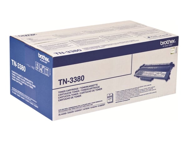 Brother TN-3380, 8000 sivua, Musta, 1 kpl