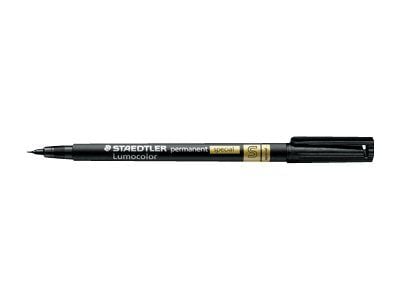 Staedtler Lumocolor 319, Musta, Harjas/ohut pää, Musta, Polypropeeni (PP), Ohut/erittäin ohut, 0,4 mm