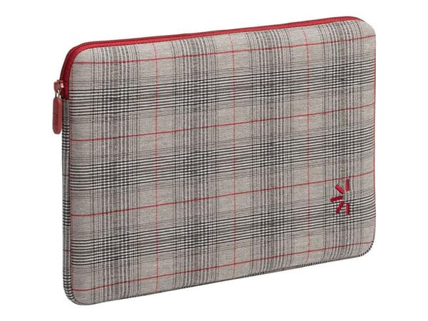 Case Logic 10.2" Netbook Sleeve - Plaid - Fodral för bärbar dator - 10.2" - röd