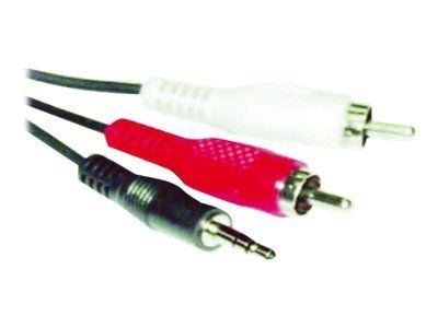 MicroConnect - Lydkabel - RCA hann til mini-phone stereo 3.5 mm hann - 15 m