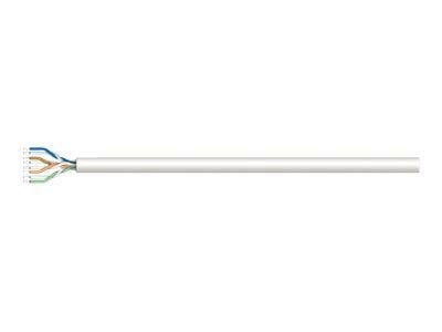 Intellinet Network Bulk Cat6 Cable, 23 AWG, Solid Wire, 305m, Grey, CCA, U/UTP, Box - Bulkkabel - UTP - CAT 6 - fast - grå