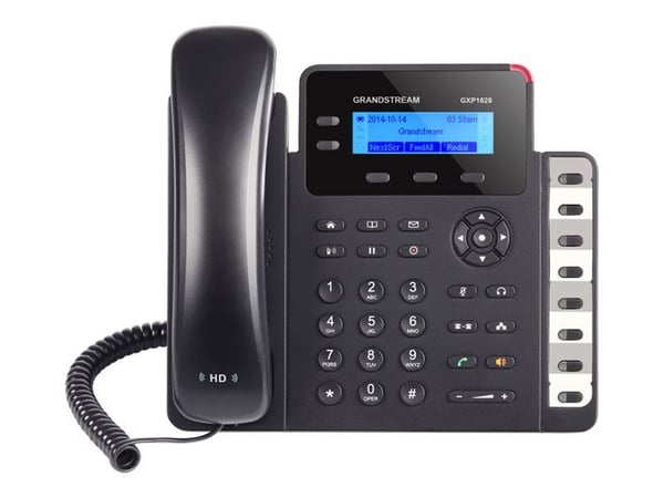 Grandstream GXP1628 - VoIP-telefon - 3-veis samtalekapasitet - SIP - 2 linjer