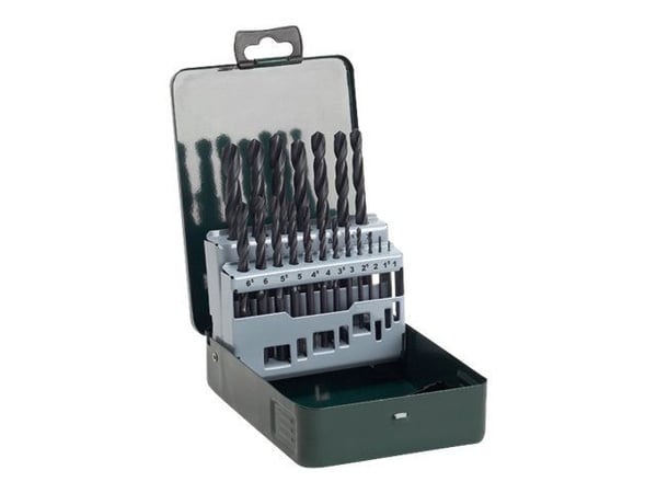Bosch HSS-R - Borsett - for metall - 19 deler
