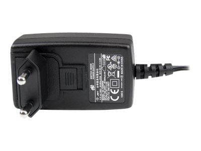 StarTech Spare 5V EU DC Power Adapter - Strømadapter - AC 100-240 V - svart - for P/N: SV231USBGB, SV431USBGB