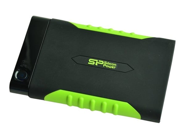 SILICON POWER Armor A15 - Harddisk - 1 TB - ekstern (bærbar) - 2.5" - USB 3.0 - svart