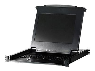 ATEN CL1000M - KVM-konsol - 17" - kan monteras i rack - 1280 x 1024 - VGA - 1U