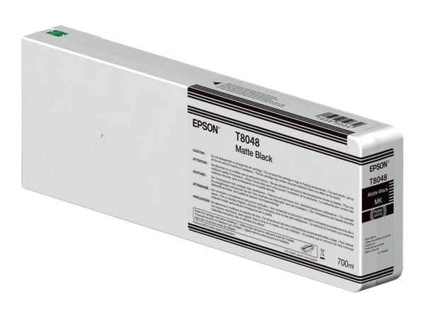 Epson Singlepack Matte Black T804800 UltraChrome HDX/HD 700ml, Väriainepohjainen muste, 700 ml, 1 kpl