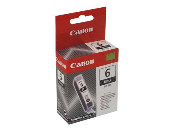 Canon BCI-6BK, Musta, Väriainepohjainen muste, 1 kpl