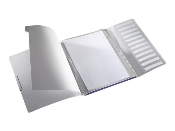 Leitz Esijärjestin Style PP 12 jak., A4, Polypropeeni (PP), Sininen, Muotokuva, 200 arkkia, 80 g/m²