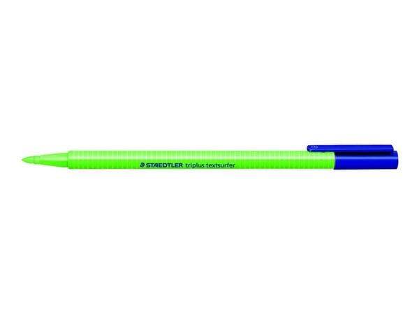 STAEDTLER triplus textsurfer - Markeringspenn - grønn - vannbasert fargeblekk - 1-4 mm - fin og bred