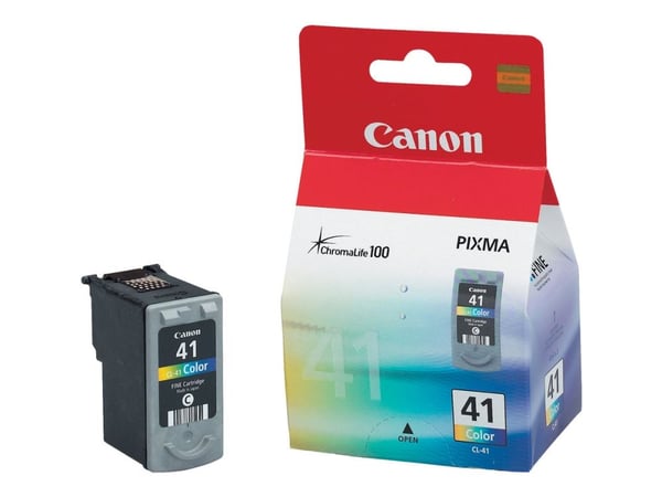Canon CL-41, Syaani, Magenta, Keltainen, Väriainepohjainen muste, 1 kpl