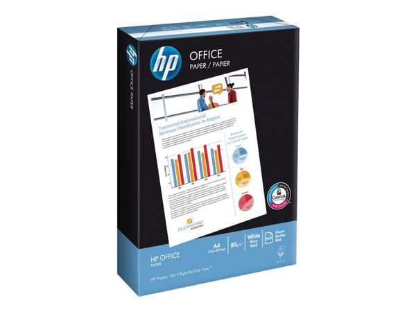 HP Office Paper - A3 (297 x 420 mm) - 80 g/m² - 500 stk vanlig papir - for LaserJet Pro MFP M175; Officejet Pro 7720; Photosmart B110, Wireless B110