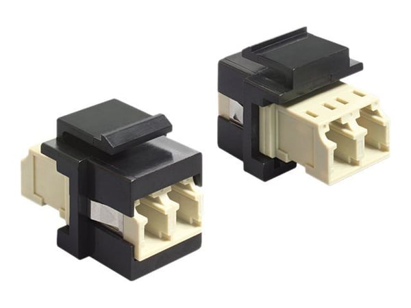 Delock - Modulinnlegg (kopling) - LC MM X 2