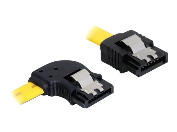 DeLOCK SATA 30cm, 0,3 m, SATA I, Keltainen