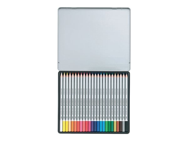 STAEDTLER karat aquarell 125 - Fargeblyant - assorterte farger - 2 mm (en pakke 24)