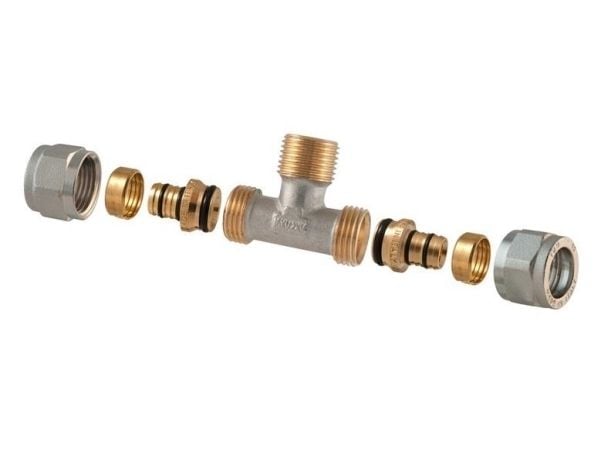 Tdm_Brass POISTETTU LASI LASI; 1460E20X¾"; ULKOPUOLINEN LASI
