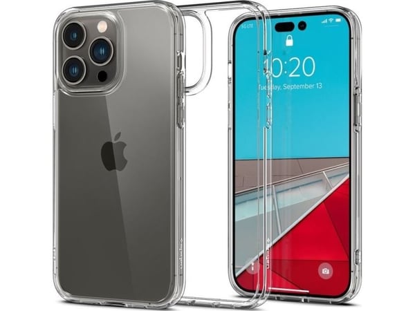 Spigen ACS04666, Suojus, Apple, iPhone 14 Plus, 15,5 cm (6.1"), Läpinäkyvä
