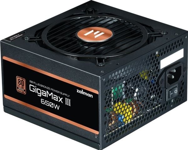 GigaMax III 650W 80+ Bronze ATX 3.0 strømforsyning