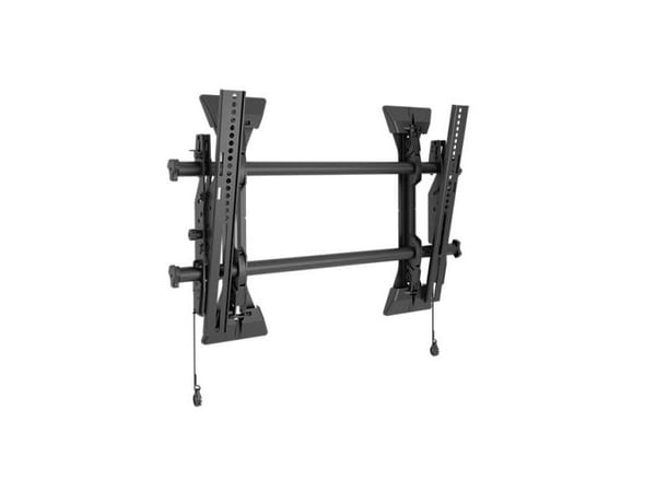 Chief Fusion Medium Tilt TV Wall Mount - For Displays 32-65" - Black - Monteringssett (tippeveggmontering, 2 grensesnittsbøyler) - for flatpanel - ...