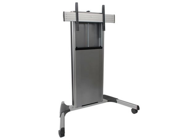 Chief Fusion X-Large Ultrawide Mobile TV Cart - For Displays 55-100" - Black - Vogn - for flatpanel - svart - skjermstørrelse: 55"-100"