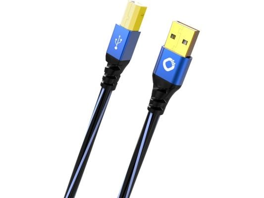 OEHLBACH D1C9345, 7,5 m, USB A, USB C, USB 3.2 Gen 2 (3.1 Gen 2), 0,48 Gbit/sek, Blå