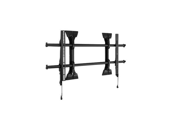 Chief Fusion Large Adjustable Fixed Display Wall Mount - For Displays 42-86" - Black - Monteringssett (veggmontering) - for flatpanel - svart - skj...