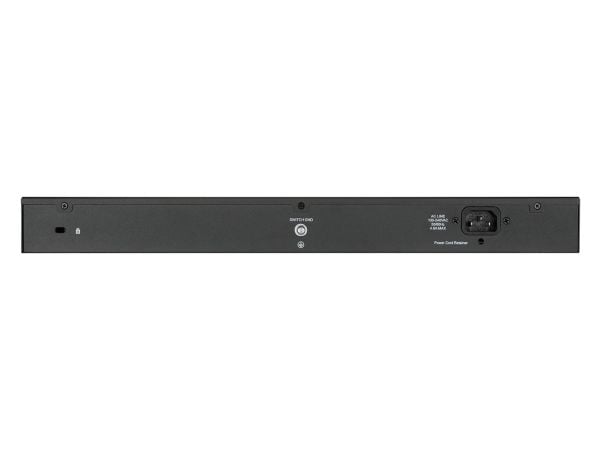 D-Link DGS 1100-26MPV2 - Switch - smart - 24 x 10/100/1000 (PoE+) + 2 x kombo-Gigabit SFP - rackmonterbar - PoE+ (370 W)