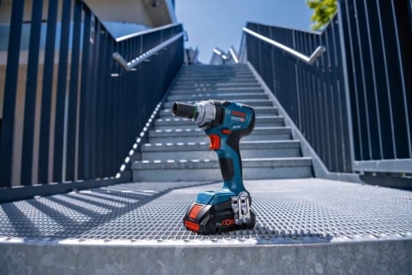 Bosch Professional GDS 18V-330 HC 06019L5002 Batteri-boremaskine 18 V Litium inkl. extra batteri, Inkl. oplader, Kuffert